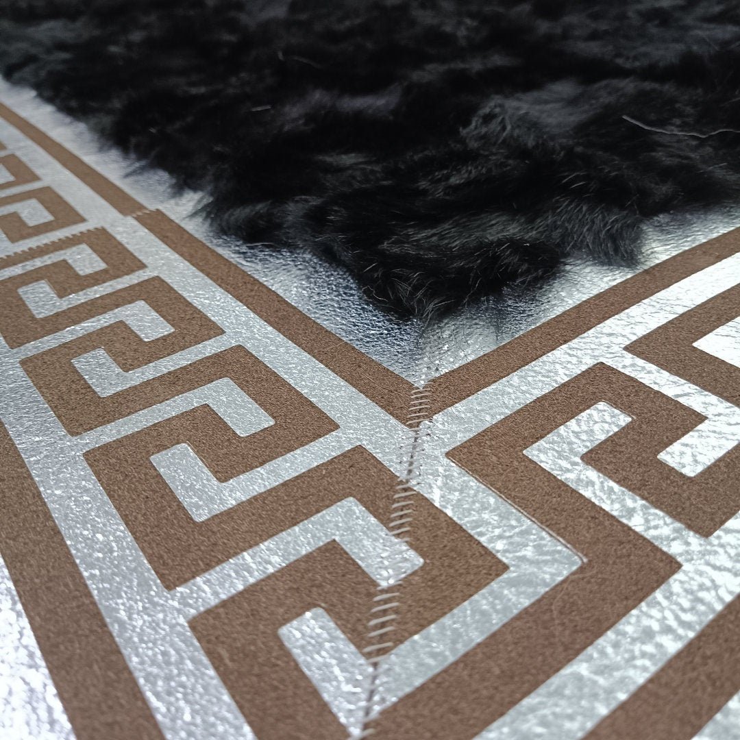 Black Sheepskin Rug , Fluffy Black with Silver Sheepskin Fur Rug, Soft Area Rug, Black Sheepskin Carpet, Real Leather Rug,Home Decor Rug - BuzzLeatherCarpetBlack Sheepskin Rug , Fluffy Black with Silver Sheepskin Fur Rug, Soft Area Rug, Black Sheepskin Carpet, Real Leather Rug,Home Decor Rug