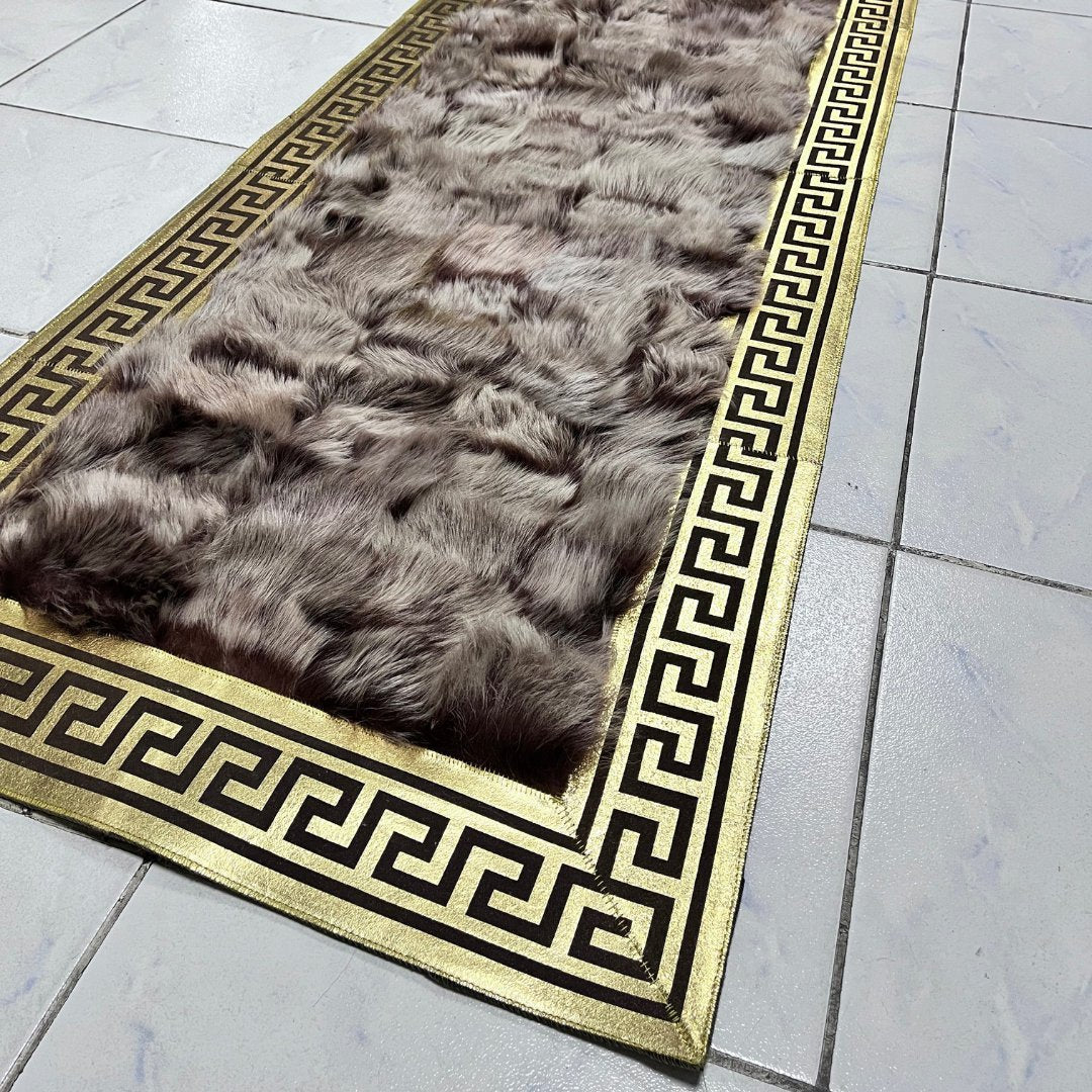 Brown Sheepskin Rug,Brown With Gold Sheepskin Rug,Fluffy Rug,Soft Area Rug,Shaggy Rug ,Rug for Living Room,Wool Rug,Sheepskin Carpet - BuzzLeatherCarpetBrown Sheepskin Rug,Brown With Gold Sheepskin Rug,Fluffy Rug,Soft Area Rug,Shaggy Rug ,Rug for Living Room,Wool Rug,Sheepskin Carpet