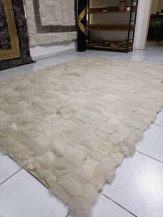 Cream Sheepskin Rug, Fluffy Cream Sheepskin Fur Rug,Shaggy Rug,Soft Area Rug, Sheepskin Area Rug,Sheepskin Carpet,Modern Sheepskin Area Rug - BuzzLeatherCarpetCream Sheepskin Rug, Fluffy Cream Sheepskin Fur Rug,Shaggy Rug,Soft Area Rug, Sheepskin Area Rug,Sheepskin Carpet,Modern Sheepskin Area Rug