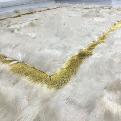 Creamy Sheepskin Fur Rug, Soft Creamy Rug, Genuine Sheepskin Area Rug, Natural Soft Rug, Fur Rug For Living Room, Sheepskin Fur Rug - BuzzLeatherCarpetCreamy Sheepskin Fur Rug, Soft Creamy Rug, Genuine Sheepskin Area Rug, Natural Soft Rug, Fur Rug For Living Room, Sheepskin Fur Rug